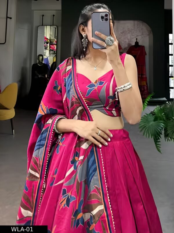 exclusive bridal print lehengas
