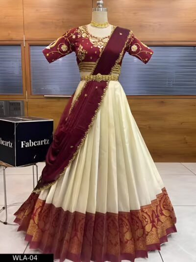 festive half saree collection