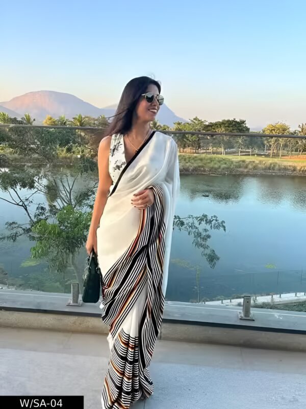 designer digital printed jacqaurd border kalamkari dola silk saree for woman with running blouse