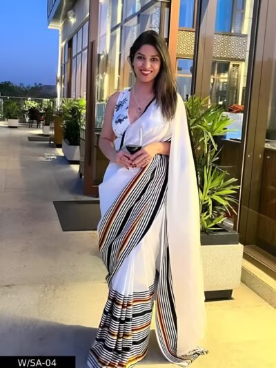 designer digital printed jacqaurd border kalamkari dola silk saree for woman with running blouse