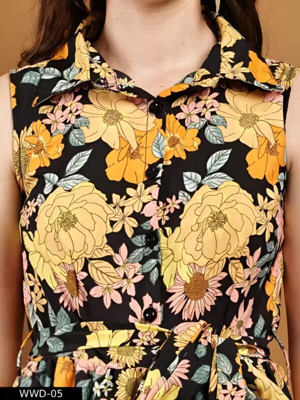 women fit & flare sleeveless