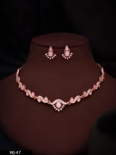 JEWELLERY LAUNCHING ANOTHER DESIGN OF OXDIES JEWELLERY 1 NECKLACE WITH 1 CUTE EARRINGS