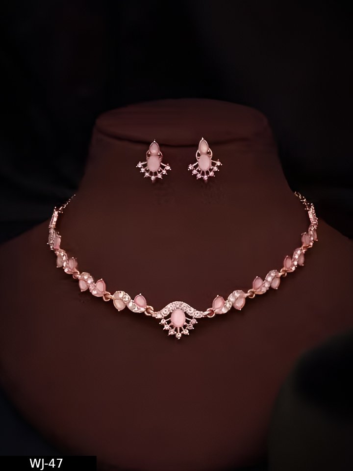 JEWELLERY LAUNCHING ANOTHER DESIGN OF OXDIES JEWELLERY 1 NECKLACE WITH 1 CUTE EARRINGS