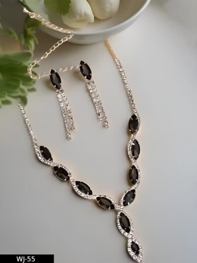 Silver Jewelry Set Use For Woman And Grils