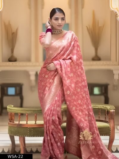 Women Pure Kanjivaram Silk Saree Soft Banarasi Sarees Latest Design Pattu Party Wear Kanchipuram Wedding Collection 2025 under 500 sadi sari saadi With Blouse Piece Gajri