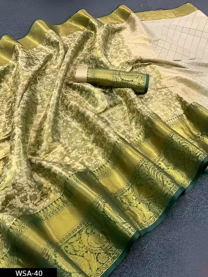 Pattu Sarees kanchipuram kanjivaram Silk Sarees Latest Design - Image 2