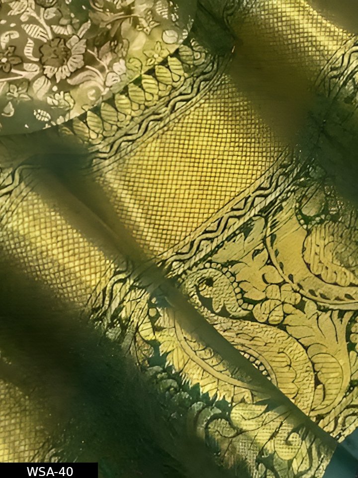Pattu Sarees kanchipuram kanjivaram Silk Sarees Latest Design - Image 3