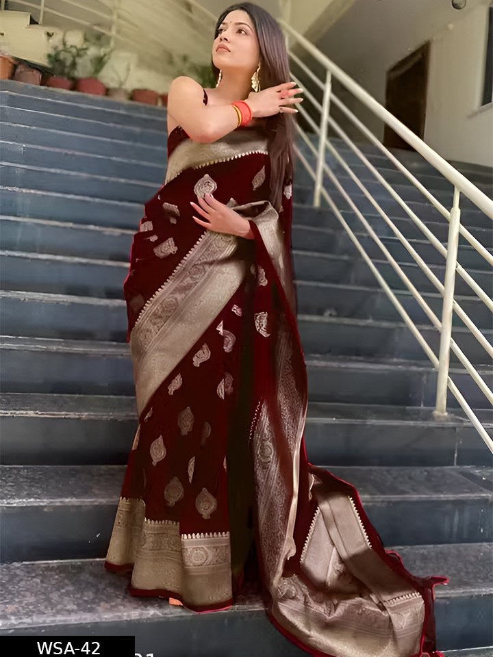 kanjivaram silk saree - Image 2
