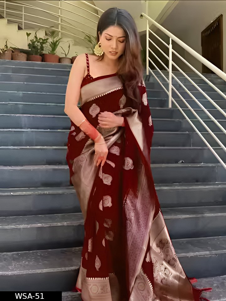 kanjivaram silk saree - Image 3