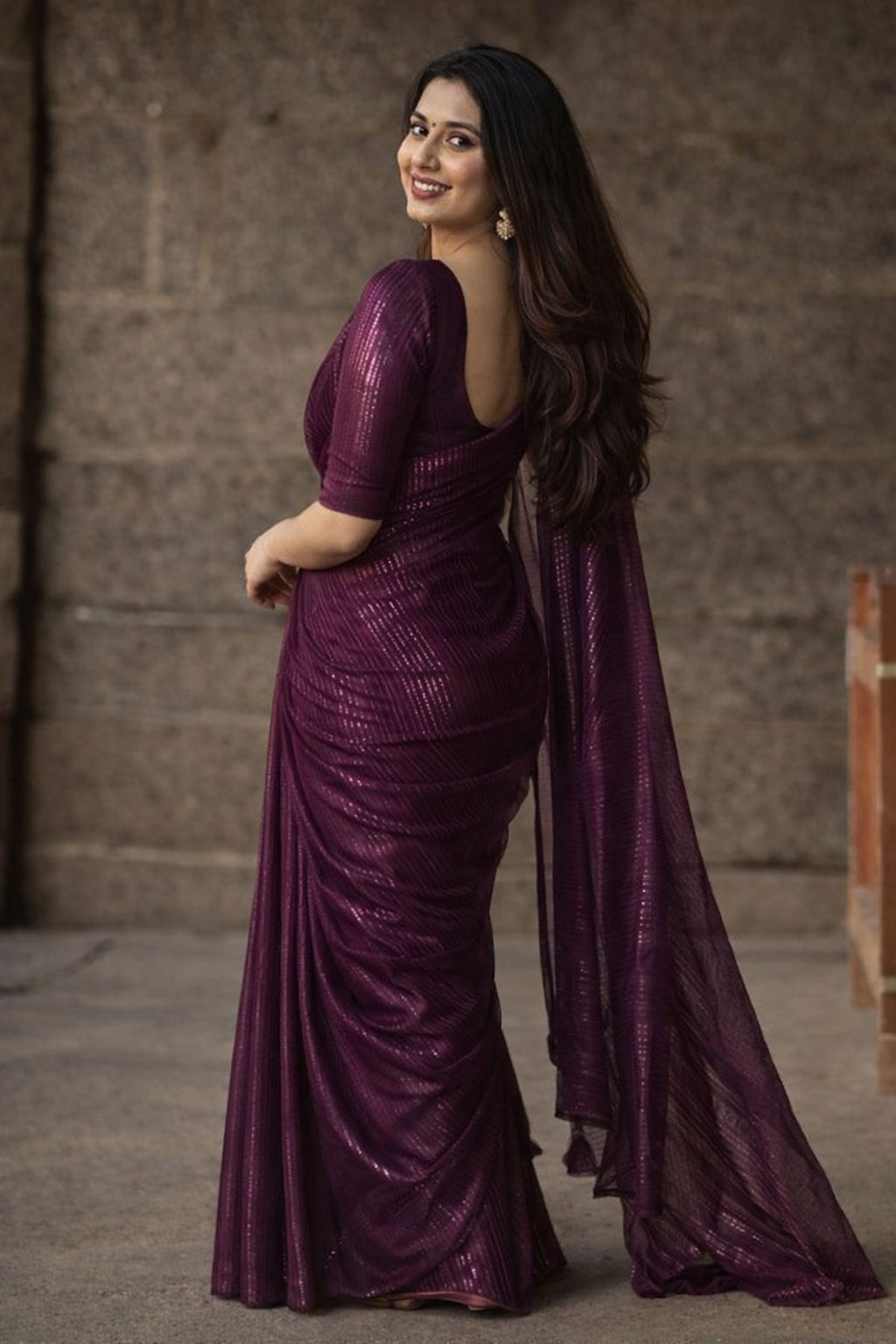 Premium Pure Khadi Cotton Saree (TRENDING) - Image 2