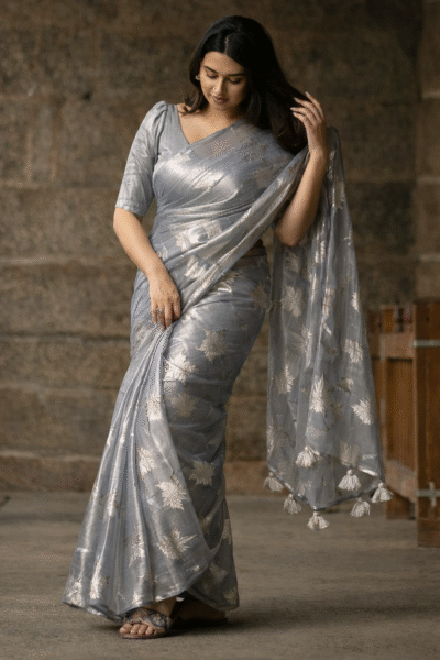Printed saree
