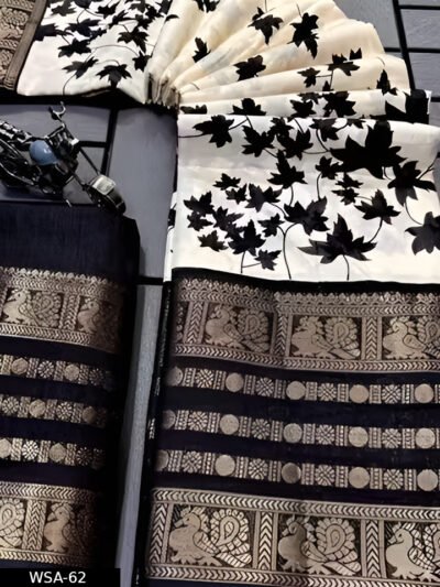 Fancy Jacquard Saree