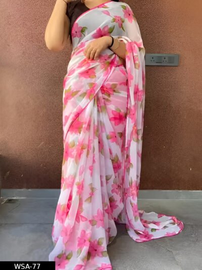FLOWER DESIGNER SAREE