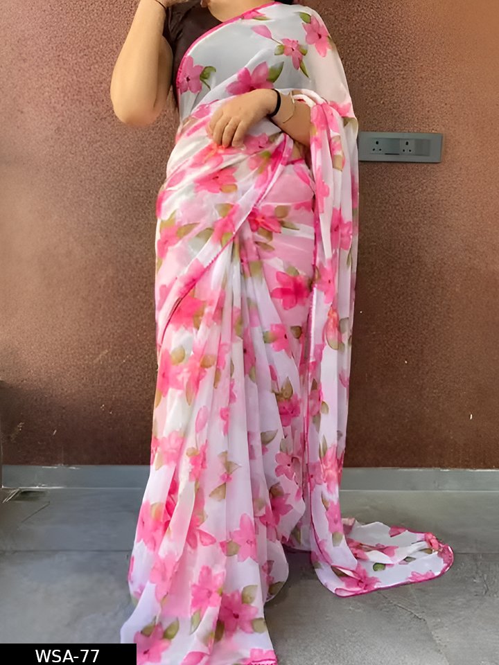 FLOWER DESIGNER SAREE